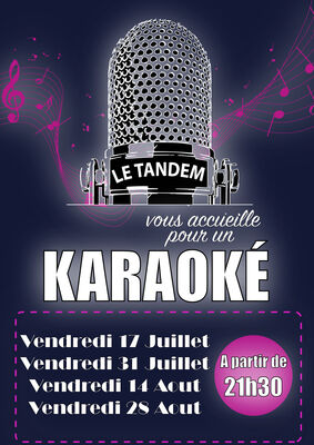 2015-07 et 08 Karaoké - Le Tandem - office du tourisme et congrés valenciennes.jpg