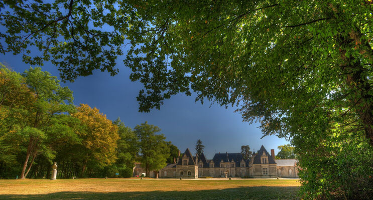 Parc du Château de Villesavin à Tour en Sologne