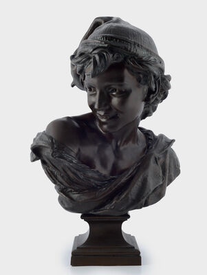 Sculpture L'homme +á la coquille de Carpeaux - Collections Ville de Mons - Conserv+® +á l'Artoth+¿que -®Atelier de l'Imagier .jpg