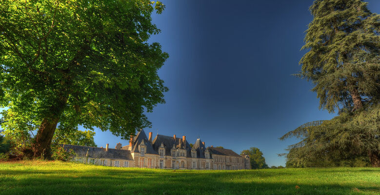 Parc Château de Villesavin à Tour en Sologne dans le Val de Loire