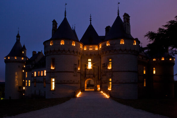 Domaine Régional de Chaumont-sur-Loire pendant les nuits magiques