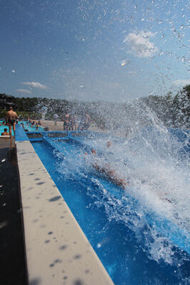 Tobogan du Centre Aquatique Agl'eau à Blois