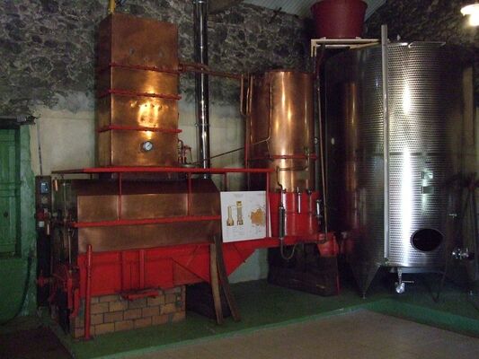 Alambic et distillation