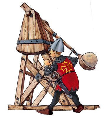 CAMP DE SIEGE MEDIEVAL