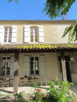 Terrasse couverte sur patio