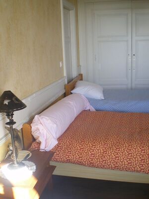Chambre avec lits individuels