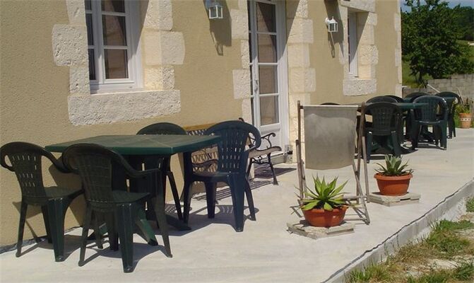 Terrasse sur jardin