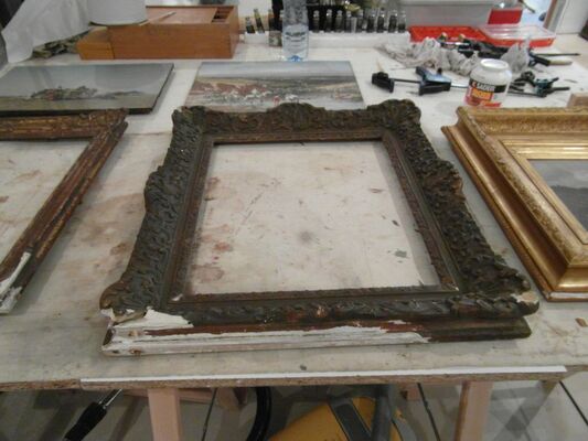 ATELIER DE RESTAURATION D'OEUVRES PEINTES