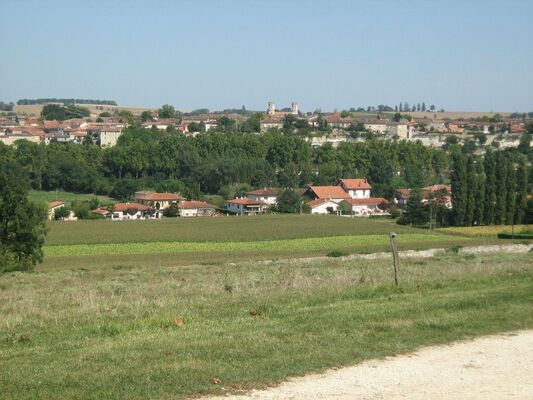 VUE SUR VALENCE SUR BAÏSE