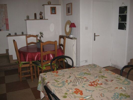Cuisine et salle à manger communes
