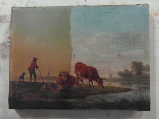ATELIER DE RESTAURATION D’ŒUVRES PEINTES