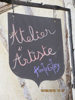 Atelier d'artiste Annie Giry