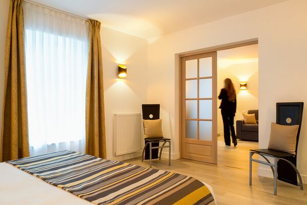 Chambres spacieuses et confortables
