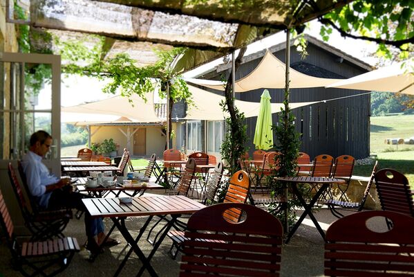 Terrasse ombragée