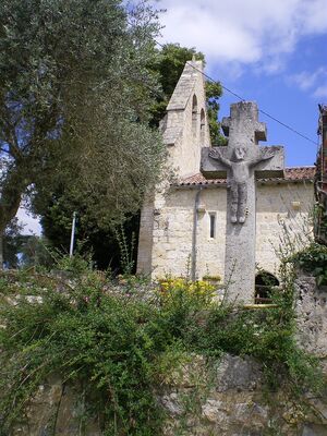 CROIX ET CLOCHER DE L'EGLISE DE SCIEURAC