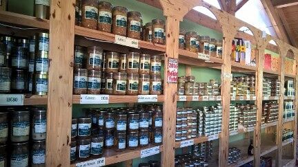 Conserves de produits du terroir