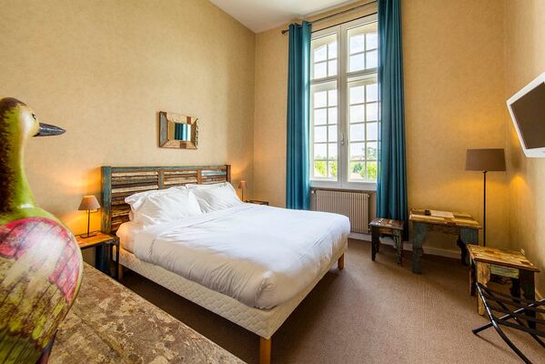 Chambre double spacieuse et confortable