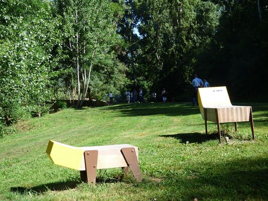 Clés des champs : troupeau de bancs