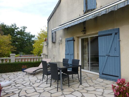 Terrasse aménagée