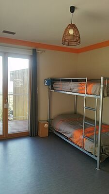 Chambre avec lits individuels