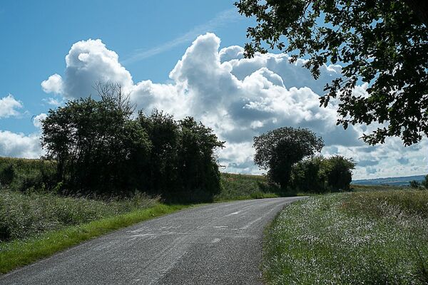 Le chemin de Campan