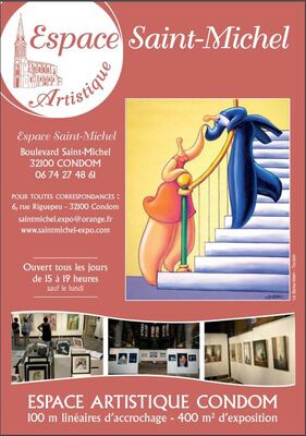 EXPOSITION PEINTURE ET SCULPTURE A L'ESPACE SAINT-MICHEL