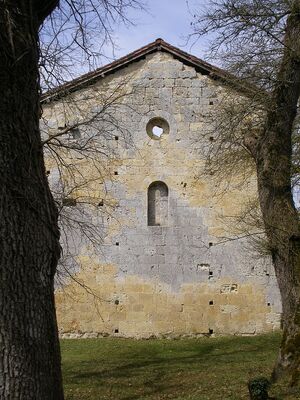 Chevet de Saint-Pierre de Genens