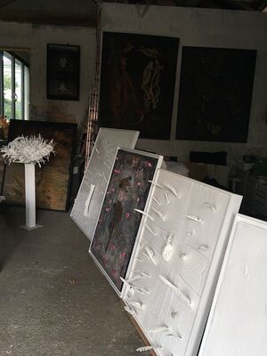 Atelier d'artiste à Mouchan