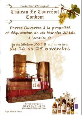 PORTES OUVERTES AU CHATEAU LE COURREJOT