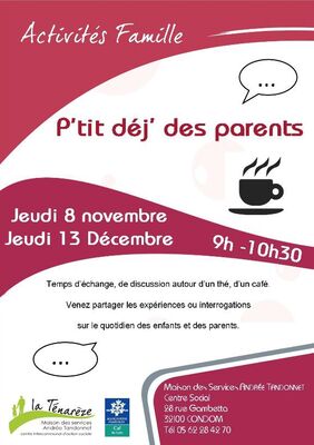 Ptit déj des parents