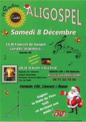 Aligospel à Saint soulan