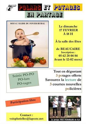 POLARS ET POTAGES EN PARTAGE