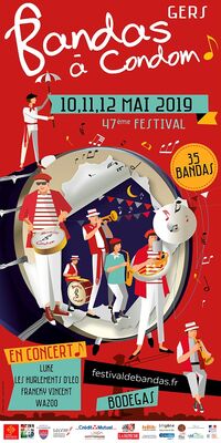 Festival de bandas y Penas à Condom