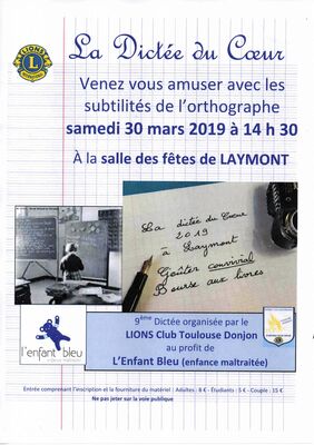 Dictée du coeur