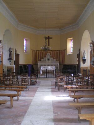 Eglise d'un village gascon