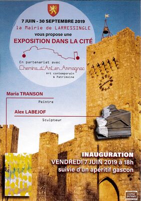 Exposition dans la cité fortifiée