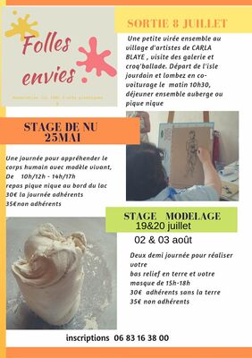 Stage de modelage
