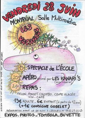 Spectacle de l'école de Montréal