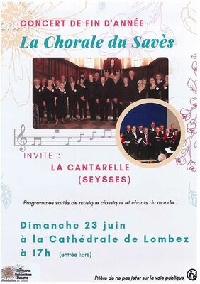 Concert de fin d'année