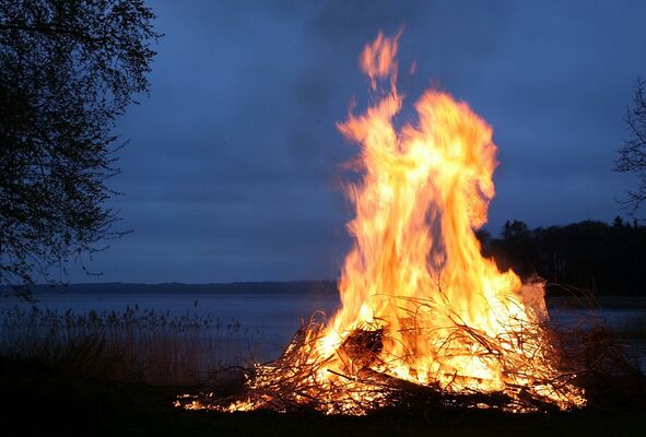 Feu de la Saint Jean à Condom