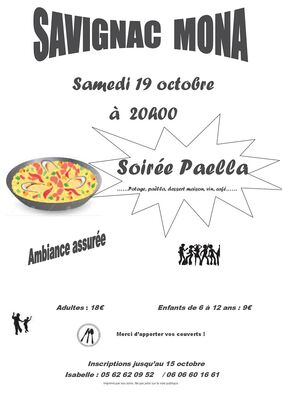 soirée paella