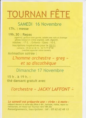 fête locale Tournan