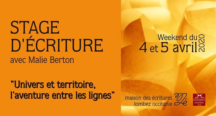 stage d'écriture
