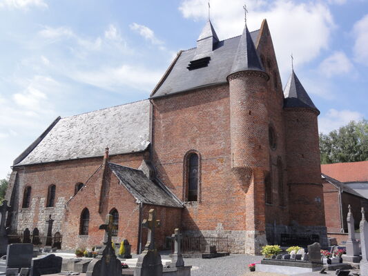 Eglise fortifiée Malzy< Thierache< Aisne< Picardie