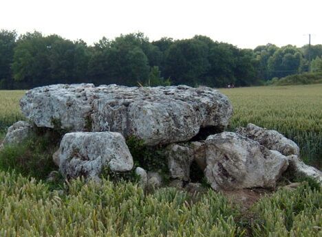 Le dolmen de la Pierre Laye < Vauxrezis < Aisne < Picardie