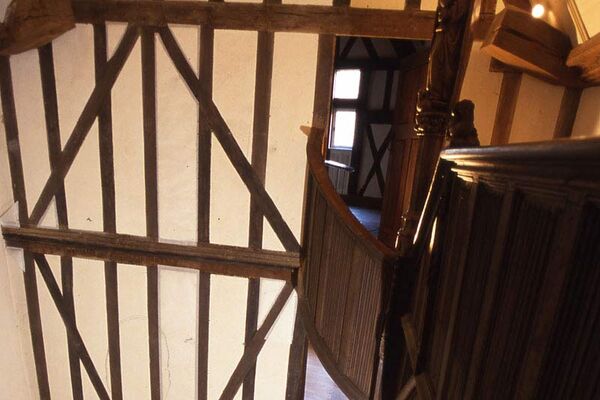 Musée de Morlaix - Escalier de la Maison à Pondalez