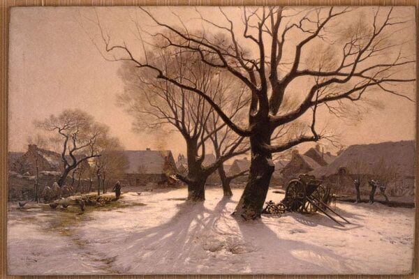 Musée de Morlaix - Neige en novembre en Bretagne