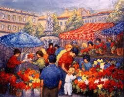 Marché aux fleurs
