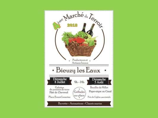 Marché d'été Bieuzy