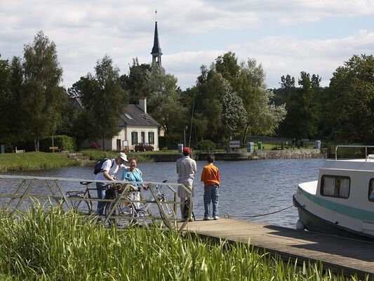 exposition - Montertelot d'hier à aujourd'hui - Morbihan - canal